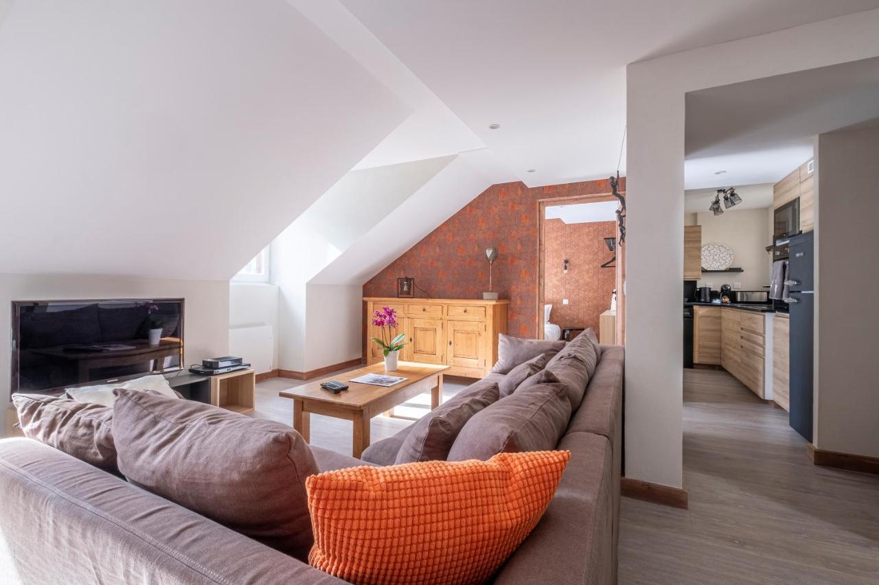 L'Appart 52, Magnifique Duplex En Plein Coeur De Chamonix-Mont-Blanc Luaran gambar