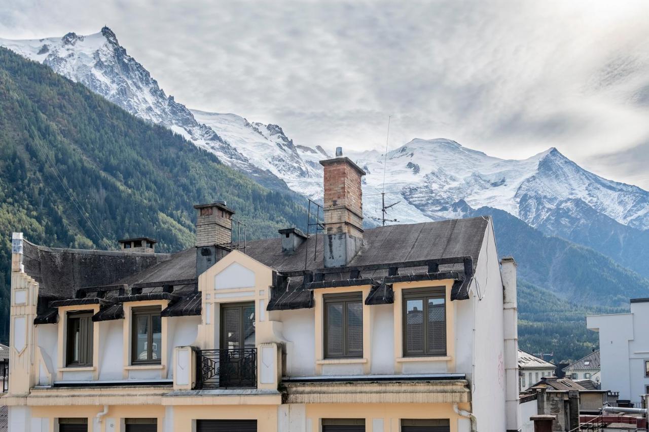 L'Appart 52, Magnifique Duplex En Plein Coeur De Chamonix-Mont-Blanc Luaran gambar