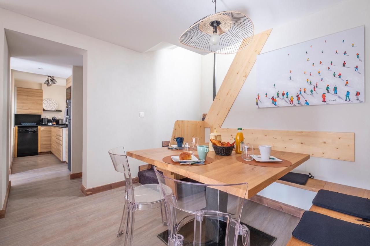 L'Appart 52, Magnifique Duplex En Plein Coeur De Chamonix-Mont-Blanc Luaran gambar