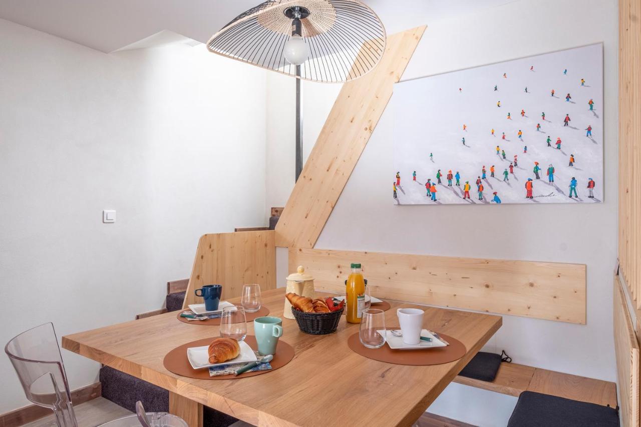 L'Appart 52, Magnifique Duplex En Plein Coeur De Chamonix-Mont-Blanc Luaran gambar