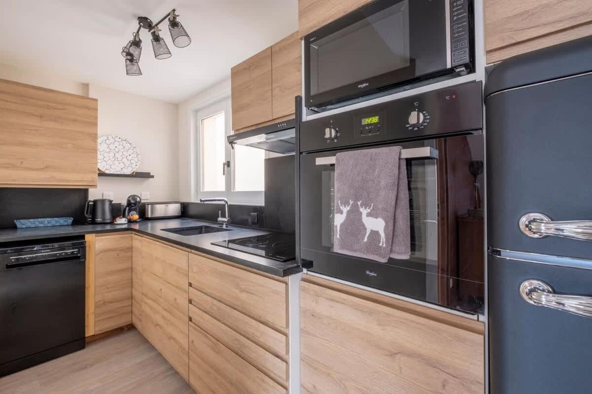 L'Appart 52, Magnifique Duplex En Plein Coeur De Chamonix-Mont-Blanc Luaran gambar